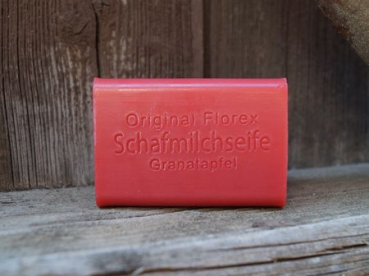 Florex Schafmilchseife Granatapfel